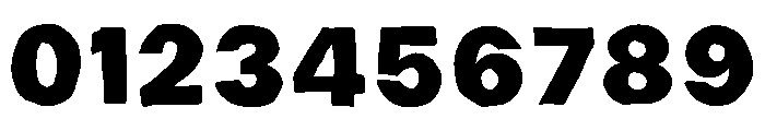 Standout Borderline Font OTHER CHARS