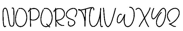 Stanting Font UPPERCASE