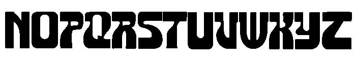 Star Blaster Font UPPERCASE