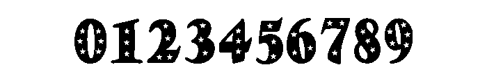 Star Christmas Regular Font OTHER CHARS