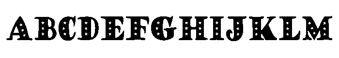 Star Christmas Regular FONT