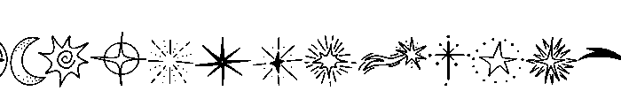 Star Doodles FONT