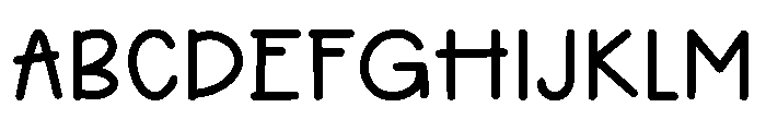 Star Flick Font UPPERCASE