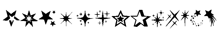 Star Glow FONT