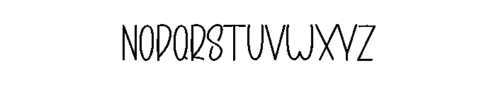 Star Lighting Font LOWERCASE
