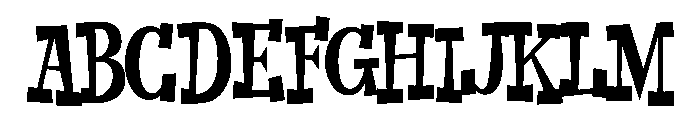 Star Mode Font UPPERCASE