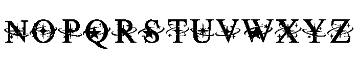 Star Orbit Font UPPERCASE