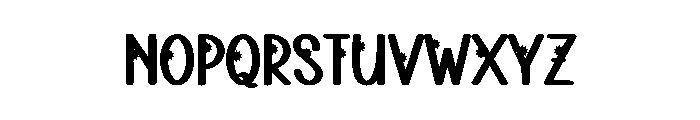 Star Santa Font UPPERCASE