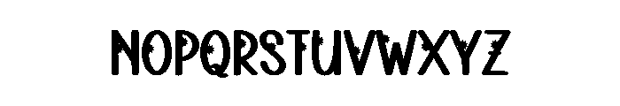 Star Santa Font LOWERCASE