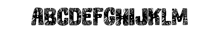 Star line Patriotic FONT