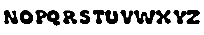 StarStripe Drip Font UPPERCASE