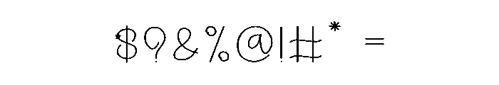 Starboy Ornament Font OTHER CHARS