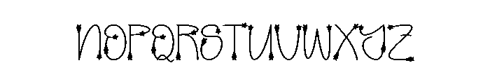 Starboy Ornament Font UPPERCASE