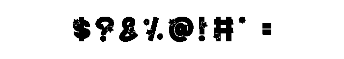 Starboy Vintage Font OTHER CHARS