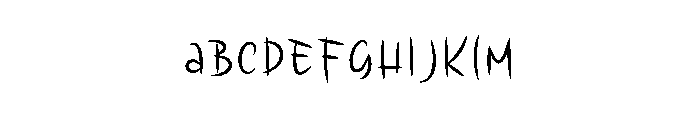 Starboy Writter Font UPPERCASE