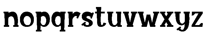 Starbut Font LOWERCASE