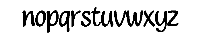 Starcloud Dream Font LOWERCASE