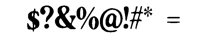Stardust_Glow Font OTHER CHARS