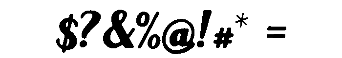 Stareater Font OTHER CHARS