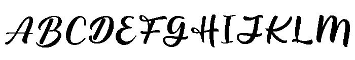 Starella Regular Font UPPERCASE