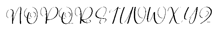 Starfish1 Font UPPERCASE