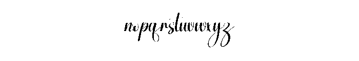 Starfish1 Font LOWERCASE