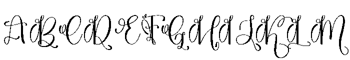 Starlight Handmade Font UPPERCASE