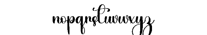 Starlight Handmade Font LOWERCASE