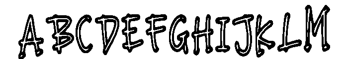 Starlite_Deco Font UPPERCASE