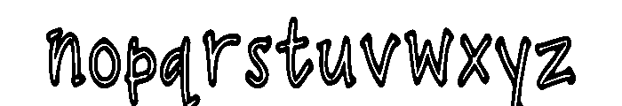 Starlite_Deco Font LOWERCASE