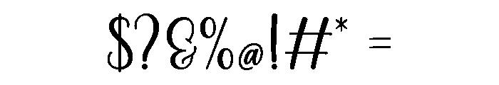 Starlium Font OTHER CHARS