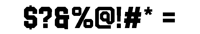 Starlone Slab Serif Font OTHER CHARS