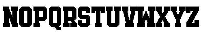 Starlone Slab Serif Font UPPERCASE