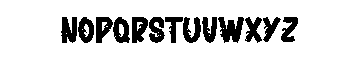Starmoon Cupcake Font LOWERCASE