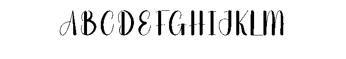 Starnight1 Font UPPERCASE