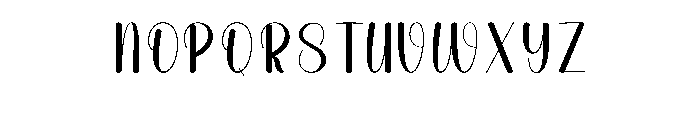 Starnight1 Font UPPERCASE