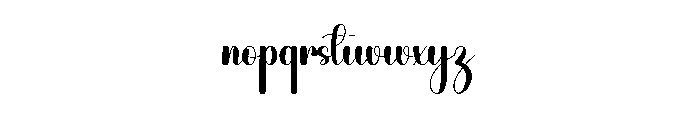 Starnight1 Font LOWERCASE