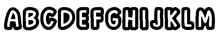 Starry Stroller Regular Font UPPERCASE