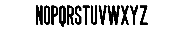 Stars And StripesCF Too Font LOWERCASE