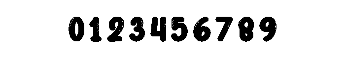 Stars Bubble Font OTHER CHARS