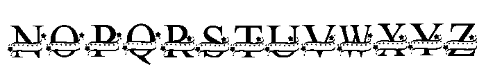 Stars King Font LOWERCASE