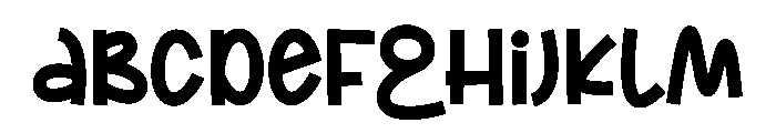 Stars Nights Font UPPERCASE
