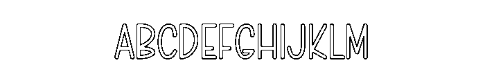 Stars Ornament Font UPPERCASE