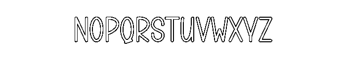 Stars Ornament Font UPPERCASE