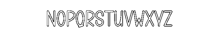 Stars Ornament Font LOWERCASE