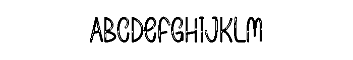 Stars Peace Font UPPERCASE