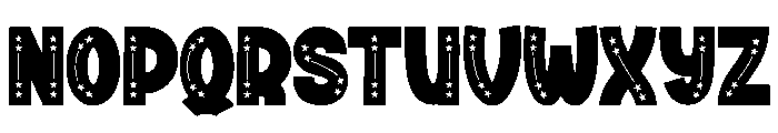 Stars Witches Font UPPERCASE