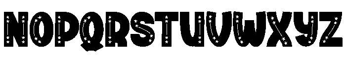 Stars Witches Font LOWERCASE