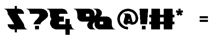 StarterTrack Font OTHER CHARS