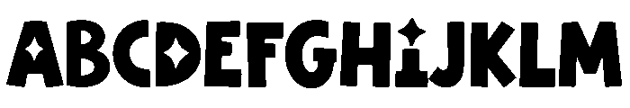 Starwish Font UPPERCASE
